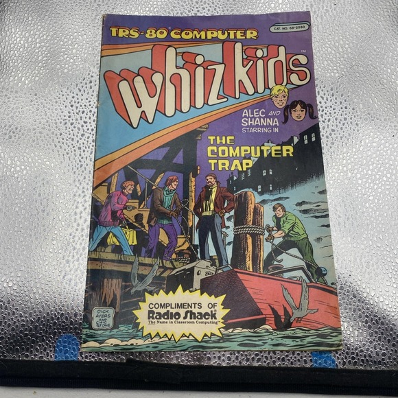 Other - TRS-80 Whiz Kids The Computer Trap (1984 Comic Radio Shack) Cat No 68-2030